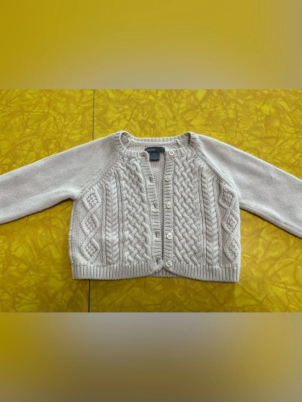 BabyGap Cable Knitted Gender Neutral Sweater 12-18 months